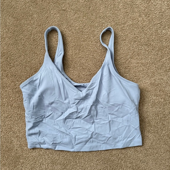 lululemon athletica Tops - Lululemon Align Tank sz 12 light blue